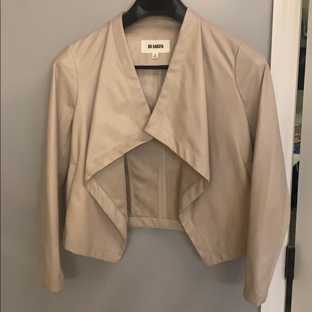 BB Dakota faux leather jacket